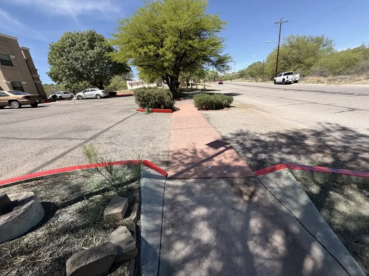 Nogales apartment community grounds